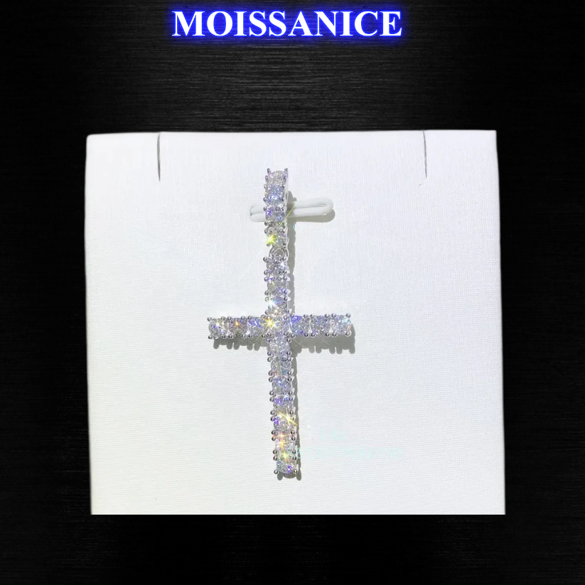 4mm Moissanite Diamond 2.1Ct Pendant