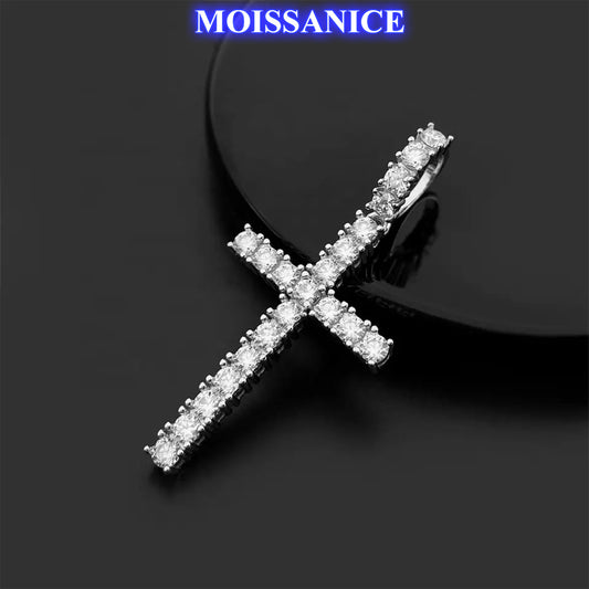 4mm Moissanite Diamond 2.1Ct Pendant